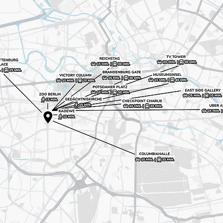 Apartmán Nofa - Altbau Am Kudamm Berlín